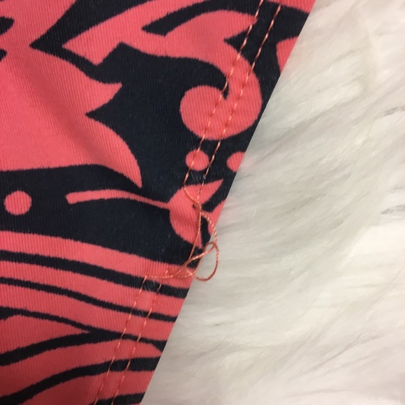 Split Brand Floral Two Piece Halter Bikini - Picture 5 of 5